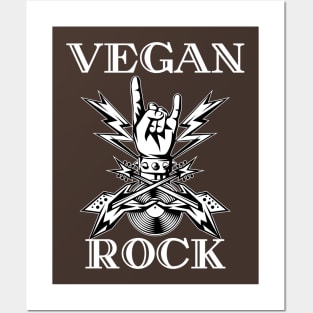 Vegan Power are Rock Metal Vibes Posters and Art